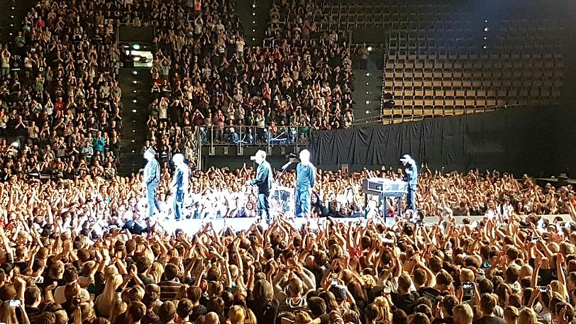 Ein fantastisches Konzert der Fantastischen Vier in der Münchner Olympiahalle.