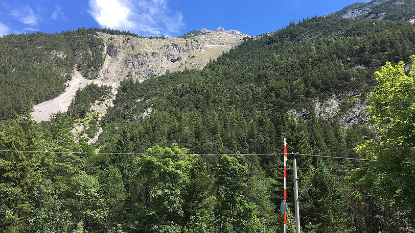 Tödlicher Alpinunfall auf dem Mittenwalder Höhenweg im Karwendel. Die Bilder vom Gebiet, in dem es zu dem verhängsnivollen Steinschlag kam.