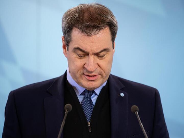 Markus Söder (CSU), Ministerpräsident von Bayern, spricht auf einer Pressekonferenz. Foto: Sven Hoppe/dpa/Archivbild