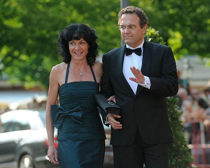 ...oder Annette Friedrich, Ehefrau von Bundesinnenminister Hans-Peter Friedrich, ...