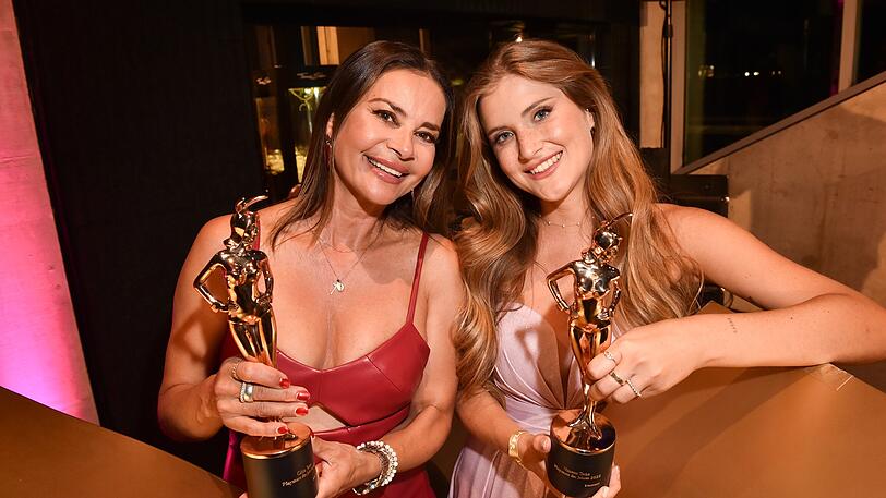 Gitta Saxx (l.) und Vanessa Teske.