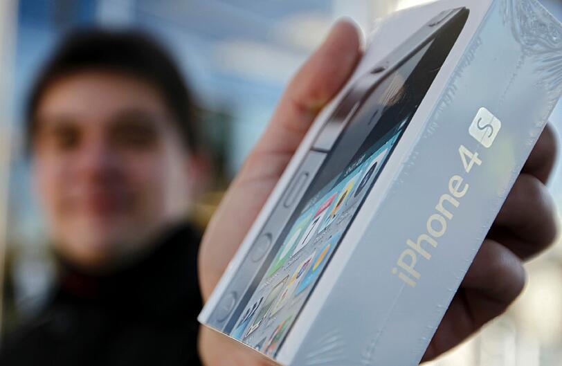 Wer eines der begehrten Smartphones ergatterte,...