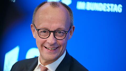 Friedrich Merz ist zu Gast bei der CSU im Kloster Seeon.