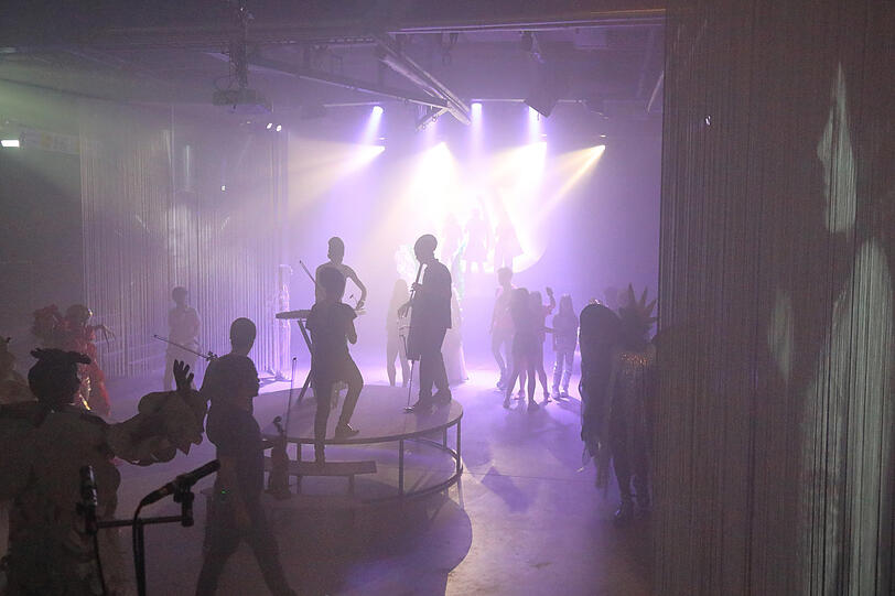 "Get Lost - Eine Reise durch die Nacht" im Backstage.