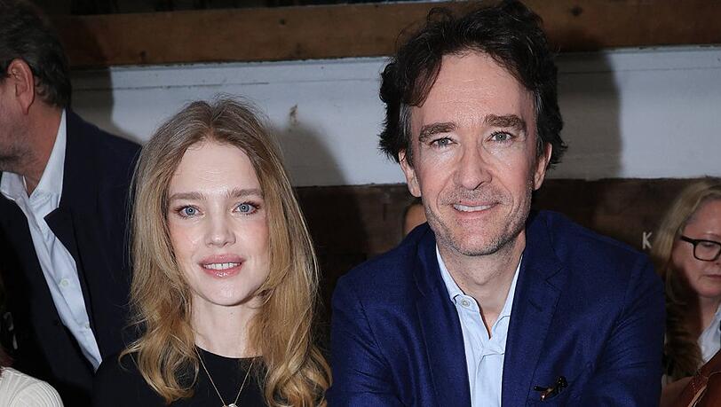 Natalia Vodianova und ihr Ehemann Antoine Arnault. Es ist das dritte gemeinsame Kind f&uuml;r das Paar.