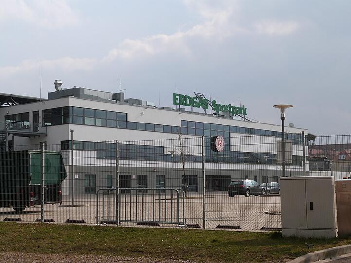 Seit 2011 Heimspielstätte des Hallescher FC: Der Erdgas Sportpark