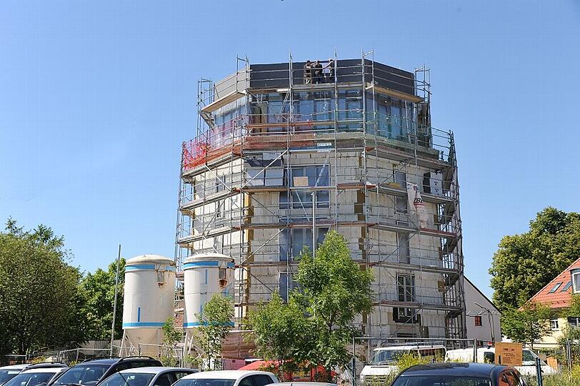 Bisher ist es ziemlich kahl am Oertelplatz, die Pläne sollen ein echtes Zentrum entstehen lassen.