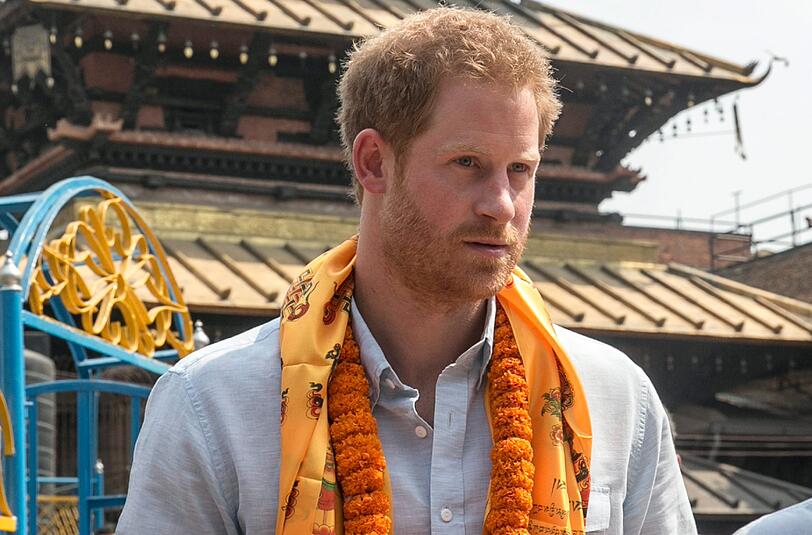 Prinz Harry beendet am Mittwoch seinen fünftägigen Besuch in Nepal.