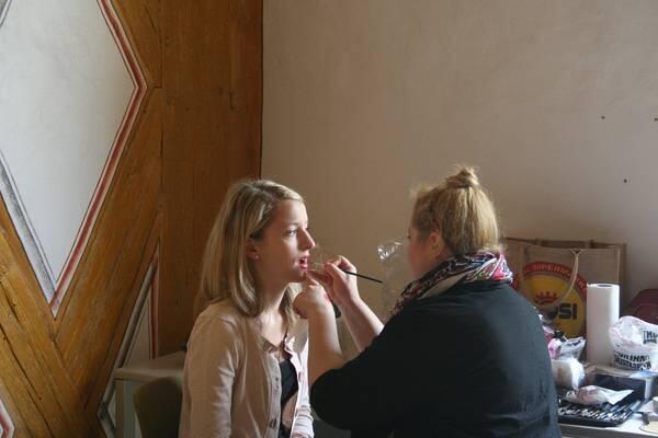 Bilder vom Making- of: Die Aufnahmen für den Jungbauernkalender 2013 in Bayern fanden im Mai statt