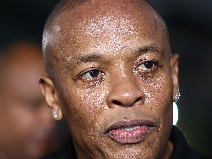 Dr. Dre in Los Angeles bei der Premiere von "Straight Outta Compton"