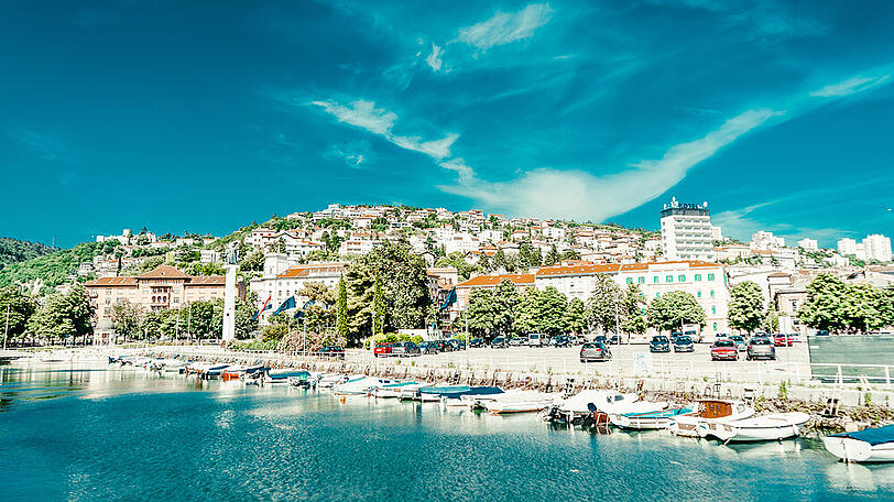 Rijeka ist die drittgrößte Stadt Kroatiens und hat knapp 200.000 Einwohner.