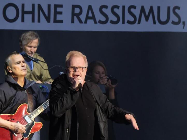 Auch er war mit von der Partie: Herbert Grönemeyer.