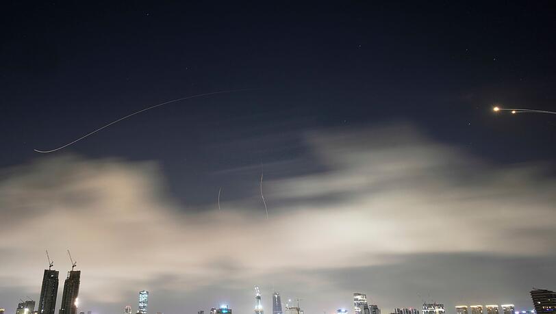 Israel wird erneut Ziel iranischer Raketen.