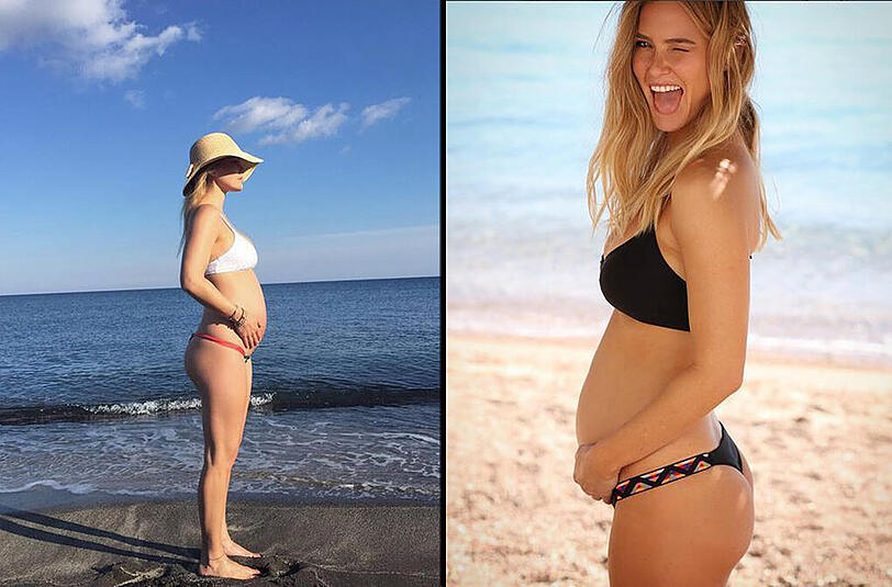 Supermodel Bar Refaeli genießt ihre erste Schwangerschaft in vollen Zügen und präsentiert ihren wachsenden Babybauch stolz vor der Kamera.