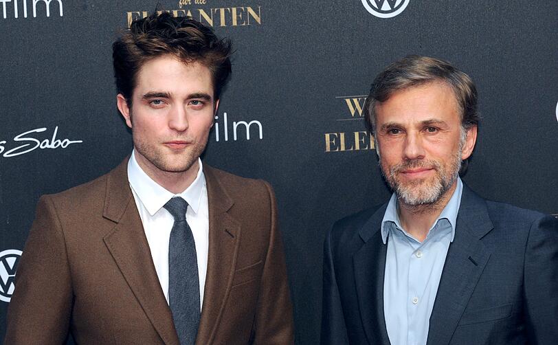Zur Premiere in Berlin erschien der Teenie-Star mit Schauspieler-Kollege Christoph Waltz.