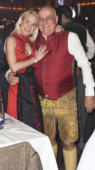 Dr. Axel Munz kam mit Yve.