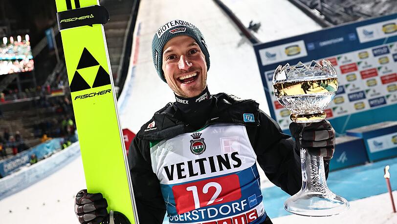 Felix Hoffmann darf doch noch &uuml;ber einen Podestplatz jubeln.