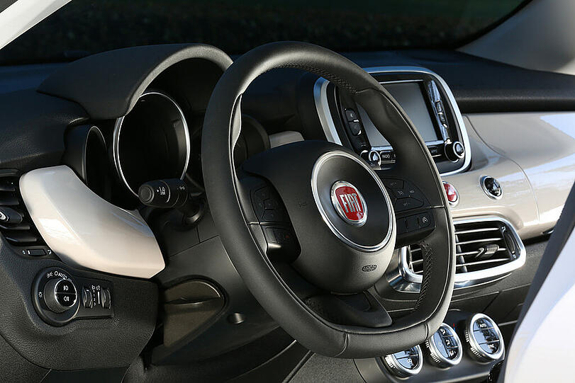 Der neue Fiat 500X schlägt sich wacker im soften Gelände.