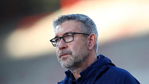 Nur wegen des Tabellenrangs sieht Trainer Urs Fischer Union Berlin nicht gleich als Favorit im Hauptstadtderby.