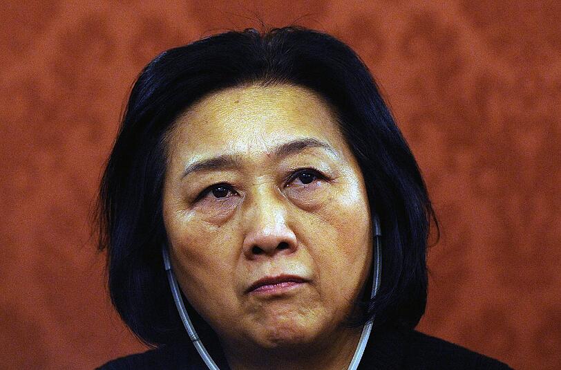 Gao Yu, hier ein Archivbild, muss wegen "Verrats von Staatsgeheimnissen" für sieben Jahre ins Gefängnis.