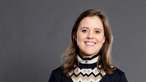 Viktoria Rebensburg ist als TV-Expertin tätig
