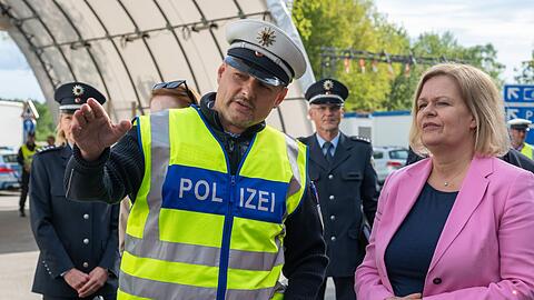 Nancy Faeser (SPD), Bundesministerin des Innern und Heimat.