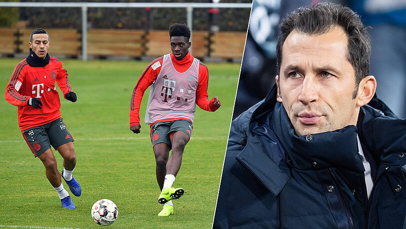 Hasan Salihamidzic will die Erwartungen an Neuzugang Alphonso Davies klein halten.