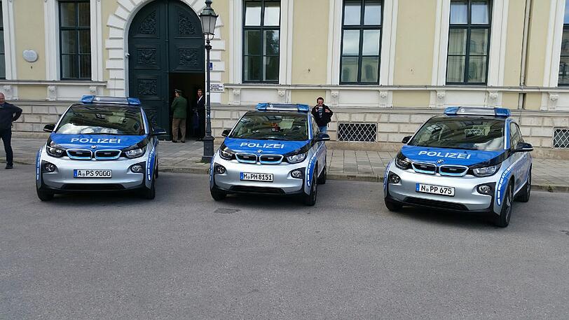 So sehen die neuen Flitzer der Polizei aus.
