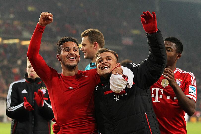 XHERDAN SHAQIRI NOTE 3
Durfte beim Training auch noch mitmachen.