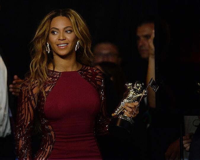 Abräumerin des Abends: Pop-Star Beyoncé.