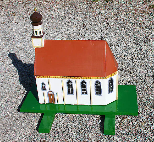 Die Blutenburg-Kirche.