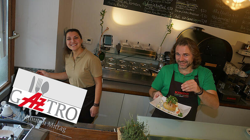 Kartoffelglück-Chef Daniel Herpich und seine Partnerin Sarah.