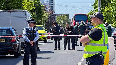 Die Londoner Polizei ermittelt in dem Vorfall.