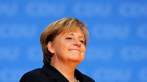 Bundeskanzlerin Angela Merkel auf dem CDU-Parteitag in Karlsruhe