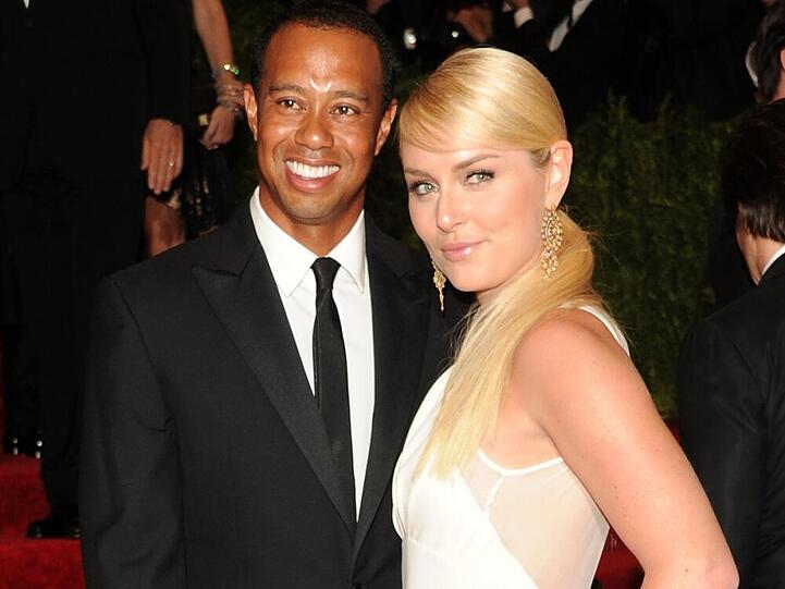 Tiger Woods und Lindsay Vonn bei einer Veranstaltung im Metropolitan Museum of Art's 2013 in New York