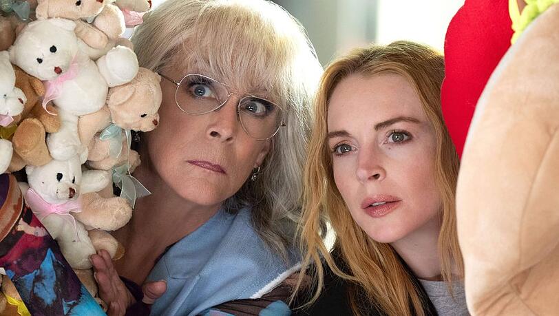 "Freakier Friday": Jamie Lee Curtis und Lindsay Lohan (r.) im Remake von "Freaky Friday" (2003).