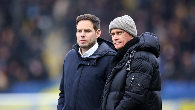 Ex-Geschäftsführer Christian Werner (l.) und Präsident Robert Reisinger sind beim TSV 1860 Geschichte. Ex-Geschäftsführer Christian Werner (l.) und Präsident Robert Reisinger sind beim TSV 1860 Geschichte.