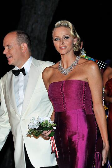Fürst Albert und Fürstin Charlene von Monaco.