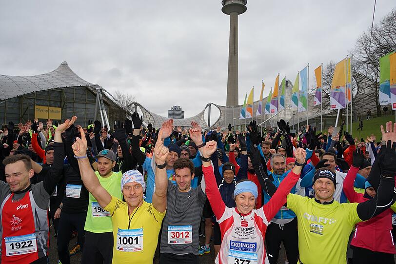 Ambitionierte Profis und Freizeitsportler absolvierten am Samstag  zum Abschluss der Winterlaufserie 20 km im Olympiapark. Hier sehen Sie alle Bilder.
