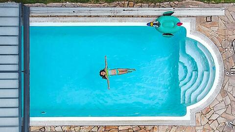 Immer beliebter: Häuser mit Swimmingpool. Seit 2014 hat sich das Angebot mehr als verdreifacht.