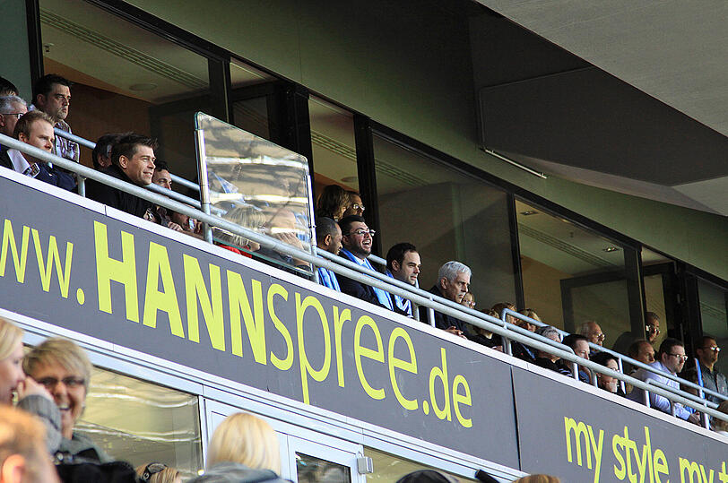 Der Unternehmer Ismaik hätte sich kaum einen besseren Ausgang des Spiels wünschen können.