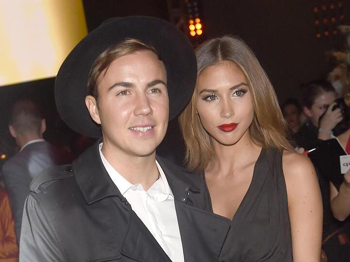 Mario Götze und seine Frau Ann-Kathrin freuen sich über Nachwuchs.