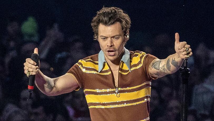 Harry Styles während eines Auftritts.