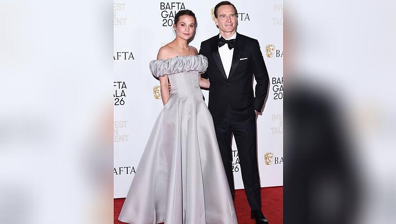 Alicia Vikander und Michael Fassbender bei der BAFTA-Gala "Invest in Talent" in London.