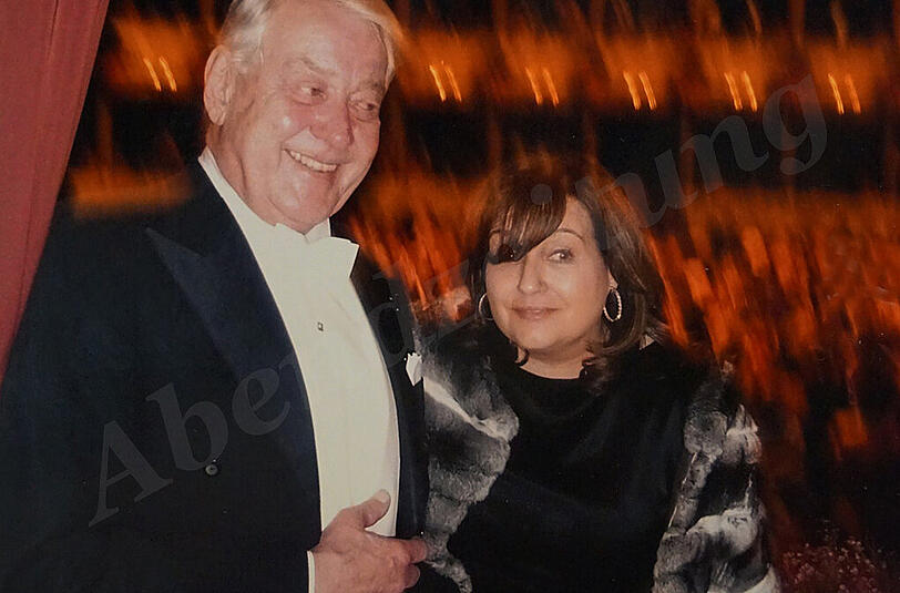 Seit siebeneinhalb Jahren sind sie zusammen gewesen: Peter Diehl (&dagger; 66) und Karin Holler beim Wiener Opernball.
