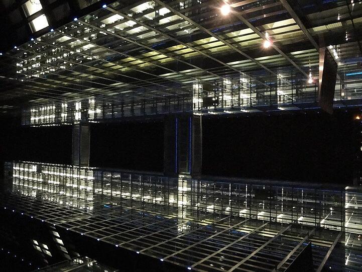 Ins Licht gesetzt: Die Highlight Towers.
