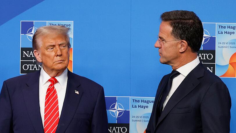 Beim Gipfel in Den Haag 2025 gelang es Nato-Generalsekretär Mark Rutte, den US-Präsidenten bei Laune zu halten. Klappt das auch in diesem Jahr? (Archivbild) Beim Gipfel in Den Haag 2025 gelang es Nato-Generalsekretär Mark Rutte, den US-Präsidenten bei Laune zu halten. Klappt das auch in diesem Jahr? (Archivbild)