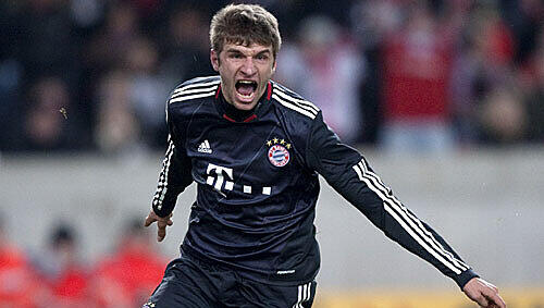 Thomas Müller in seiner Anfangszeit beim FC Bayern Thomas Müller in seiner Anfangszeit beim FC Bayern
