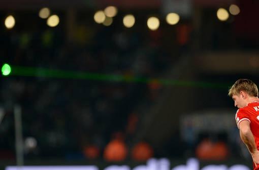 Auch Opfer der Laser-Attacke: Toni Kroos.
