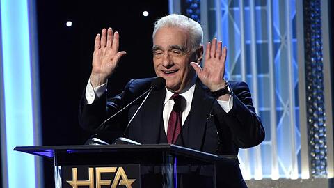 Martin Scorsese bei der Verleihung der Hollywood Film Awards.